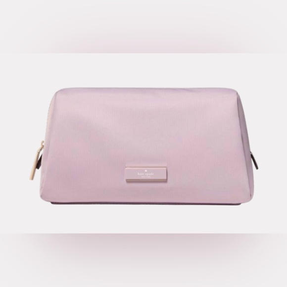 kate spade Handbags - Kate Spade Carter Nylon Cosmetic Pouch in Lavender Smoke NWT